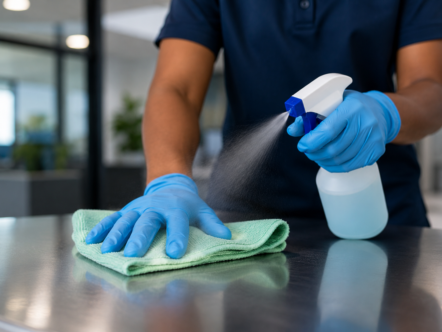 Disinfection Services detail cleaning