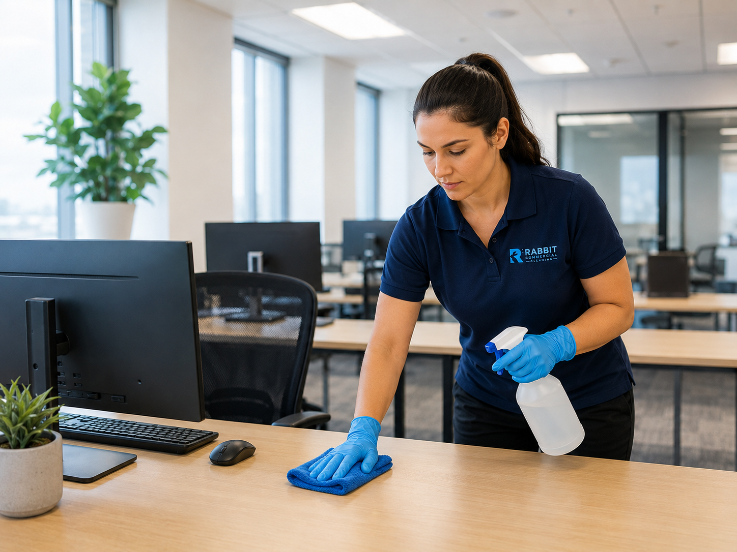 Rabbit Commercial Cleaning for Office Buildings service detail